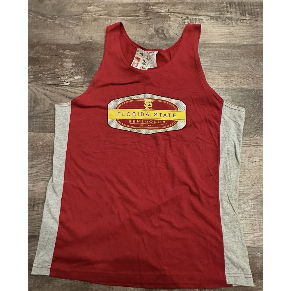 Vintage‎ Florida State Seminoles Tank Top Sleeveless Nwt Large Mens